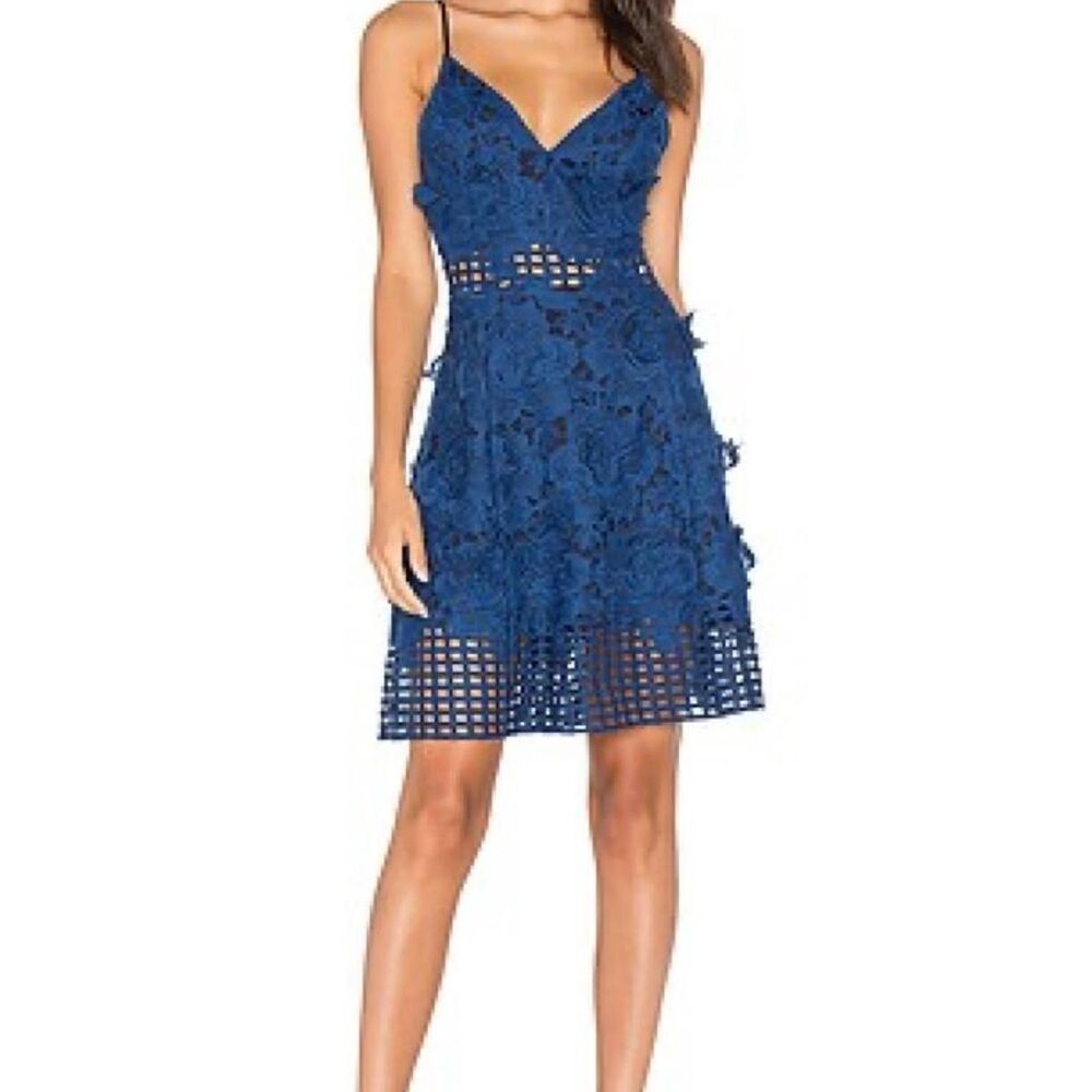 Lovers-friends Women's Blue and Navy Dress